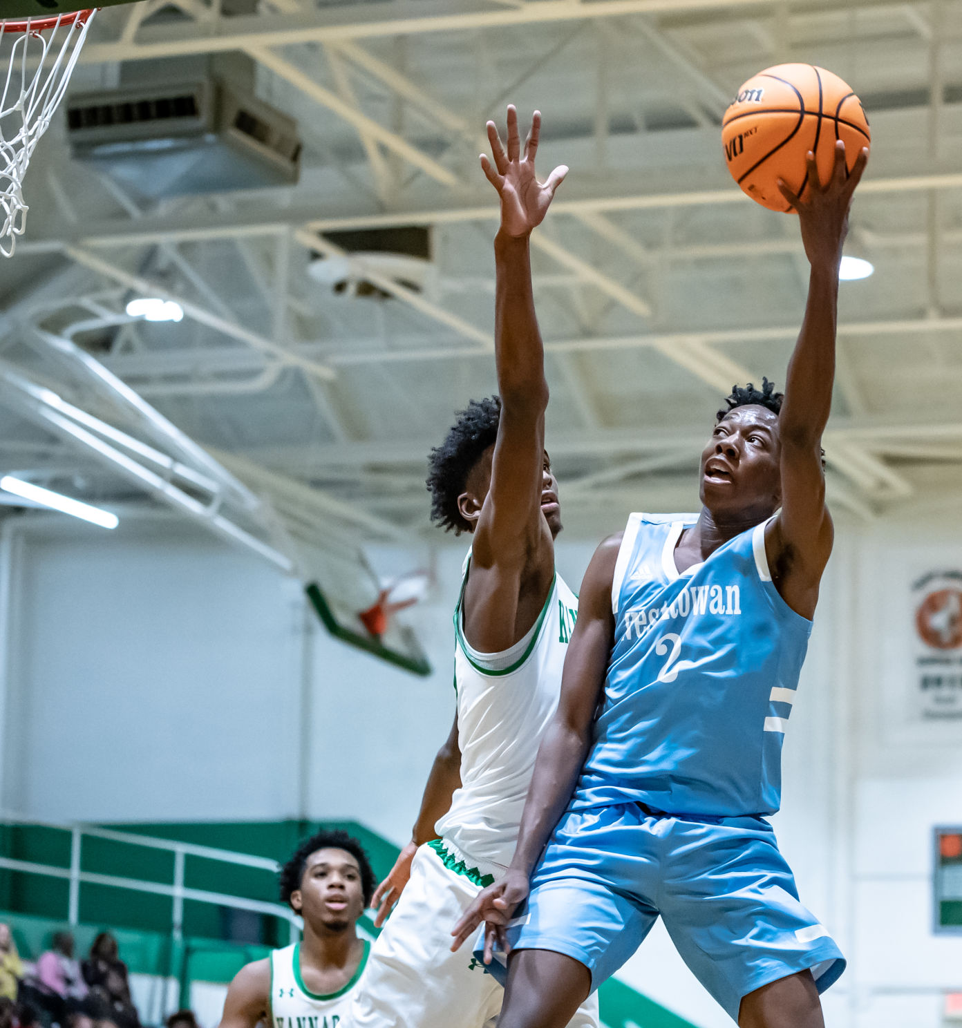 their home basketball game against West Rowan